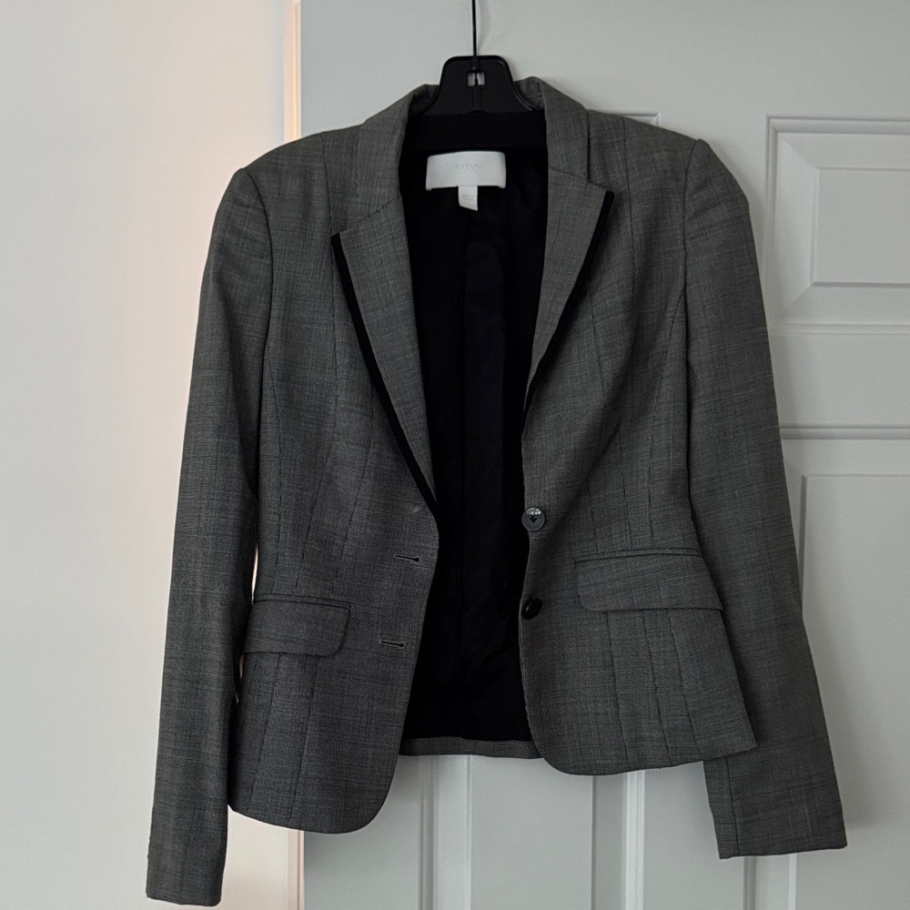 Hugo Boss black and grey Blazer